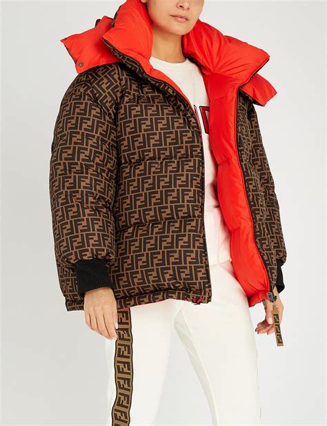 fendi sleeve padded jacket|Outerwear .